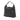Black Gucci Pebbled Calfskin Twill Hobo Shoulder Bag