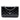 Black Chanel CC Quilted Patent Wallet On Chain Crossbody Bag