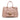 Pink Prada Saffiano Lux Galleria Double Zip Front Pocket Satchel - Designer Revival