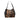 Black Burberry Small Haymarket Check Canvas and Calfskin Camouflage Canterbury Tote