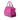 Purple Fendi Medium Calfskin 3Jours Satchel