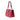Red Prada City Calf and Saffiano Studded Elektra Satchel