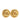 Gold Chanel Gold Plated CC Round Clip On Earrings