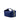 Blue Hermès Small Toile Bride A Brac H Pavillon Case Vanity Bag