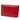 Red Gucci Dollar Calfskin Interlocking G Wallet on Chain