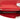 Red Gucci Dollar Calfskin Interlocking G Wallet on Chain