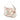 White Bottega Veneta Nappa Intrecciato Floral Print Handbag