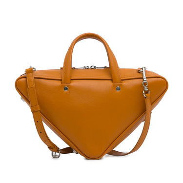 Orange Balenciaga S Triangle Duffle Bag