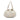 White Dior Lambskin Cannage Drawstring Hobo
