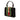 Black Gucci Mini GG Velvet Web Sylvie Top Handle Bag Satchel