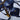 Blue Hermès Brides Rebelles Silk Scarf 90 Scarves
