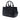 Black Bottega Veneta Intrecciato Trimmed Leather Ducale Top Handle Bag Satchel