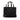 Black Burberry Smoke Check Handbag - Designer Revival