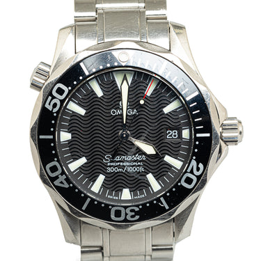 Silver OMEGA Automatic Stainless Steel Seamaster Professional Watch