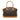 Brown Louis Vuitton Monogram Lockit Horizontal Handbag