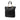 Black Dior Large Lambskin Cannage Lady Dior Soft Shopping Tote