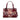 Brown Burberry Nova Check Coated Canvas Hearts Pilgrim Satchel