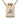 White Chanel CC Gold Plated Perfume Bottle Locket Pendant Necklace