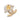Gold Chanel CC Gold Plated Strass Bullet Back Earrings