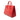 Red Saint Laurent Small Leather Sac De Jour Satchel