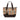Brown Burberry Haymarket Check Canvas Tote