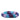 Purple Prada Nappa Trembled Blossoms Stripes Clutch
