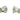Silver Chanel Silver Rhinestones Ribbon Clip on Earrings - Designer Revival