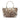 Beige Gucci GG Canvas Sukey Satchel