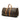 Brown Louis Vuitton Monogram Keepall Bandouliere 60 Travel Bag