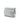 Silver Chanel Quilted Metallic Lambskin Reissue 2.55 Roll Clutch