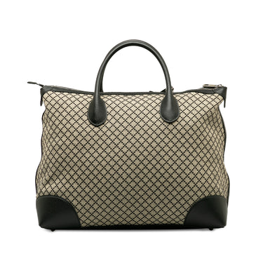 Brown Gucci Large Diamante Travel Bag