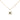 Gold Chanel CC Gold Plated Bicolor Acrylic Ball Pendant Necklace