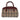 Red Burberry House Check Canvas Handbag