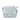 Blue Fendi Medium Zucca Perforated Leather Baguette Messenger Bag