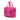 Pink Bottega Veneta Nappa Intrecciato Flap Satchel