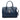 Blue Saint Laurent Baby Leather Monogram Downtown Cabas Satchel