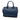 Blue Saint Laurent Baby Leather Monogram Downtown Cabas Satchel