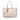 White Gucci Medium Leather Bella Tote - Designer Revival
