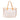 White Louis Vuitton Damier Azur Neverfull MM Tote Bag