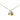 Gold Chanel Gold Plated CC No.5 Perfume Bottle Pendant Necklace