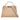 Brown Fendi Medium Leather Peekaboo Iconic Satchel