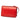 Red LOEWE Medium Leather Barcelona Crossbody