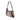 Brown Burberry Studded Leather Trimmed House Check Canvas Shoulder Bag