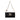 Black Chanel CC Quilted Satin Butterfly Chain Clutch Shoulder Bag