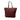 Red Prada Tessuto Canapa Logo Tote