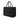 Black Dior Medium Embossed Leather Book Tote