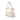 White Gucci Medium Calfskin Soho Chain Tote
