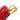 Red Prada Saffiano Pouch - Designer Revival
