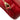 Red Prada Saffiano Pouch - Designer Revival