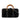Black Gucci Suede Bamboo Wallet On Strap Satchel